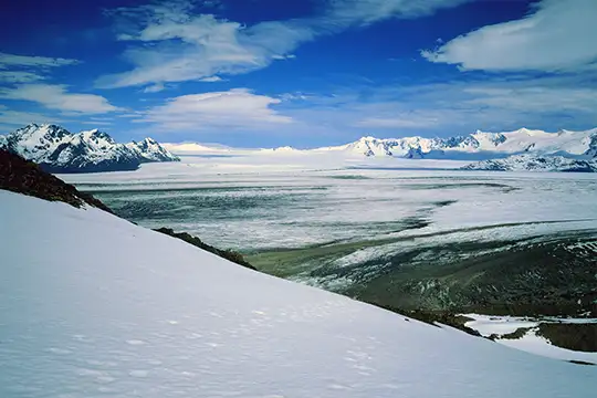 Panorámica desde el mirador de la Loma del Pliegue Tumbado